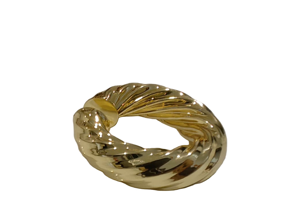 Earcuff Entrelazado XL – Fuerza, Estilo y Artesanía en una Sola Pieza