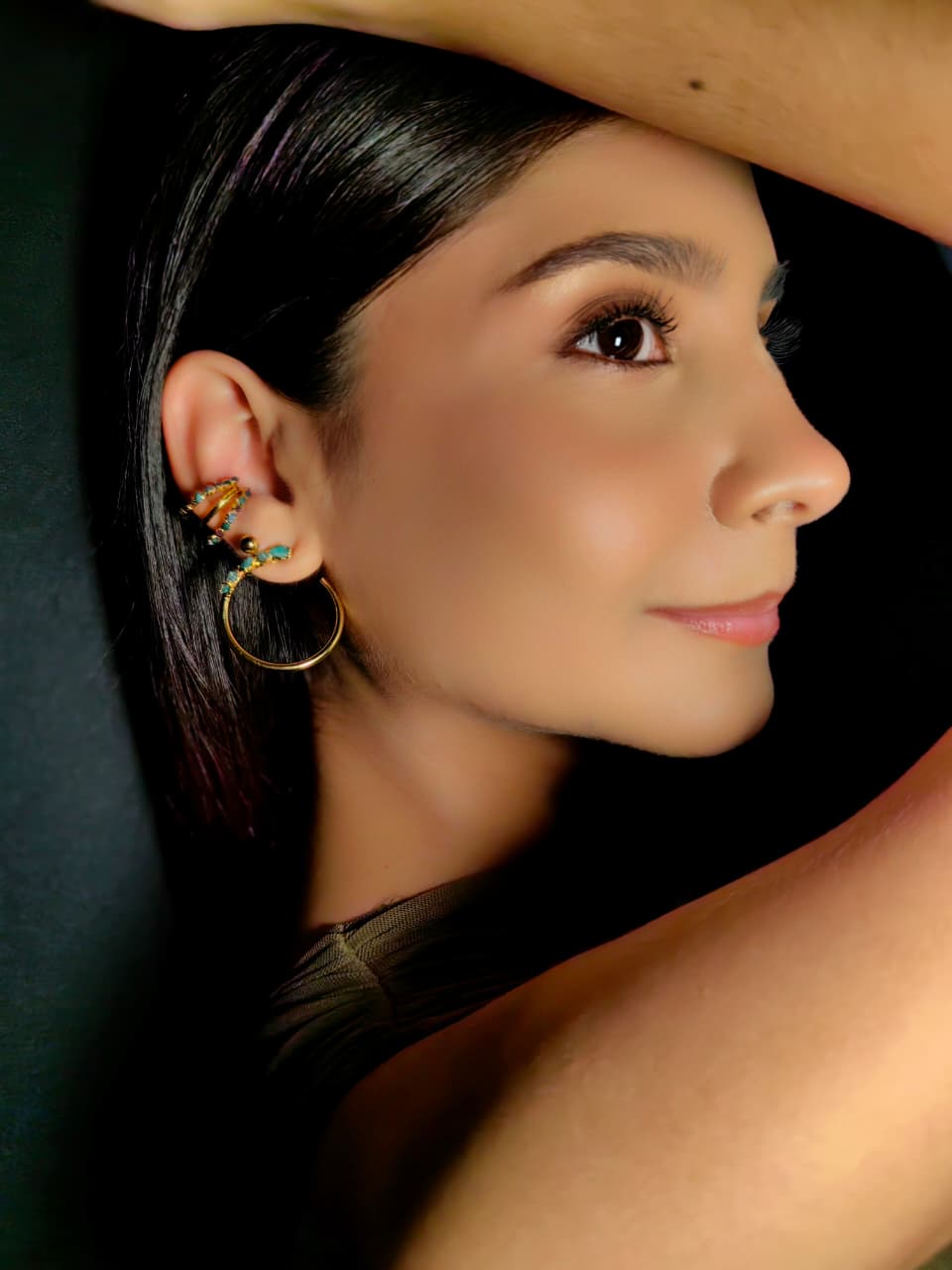 Candongas “Media Luz” – Colección Resplandor