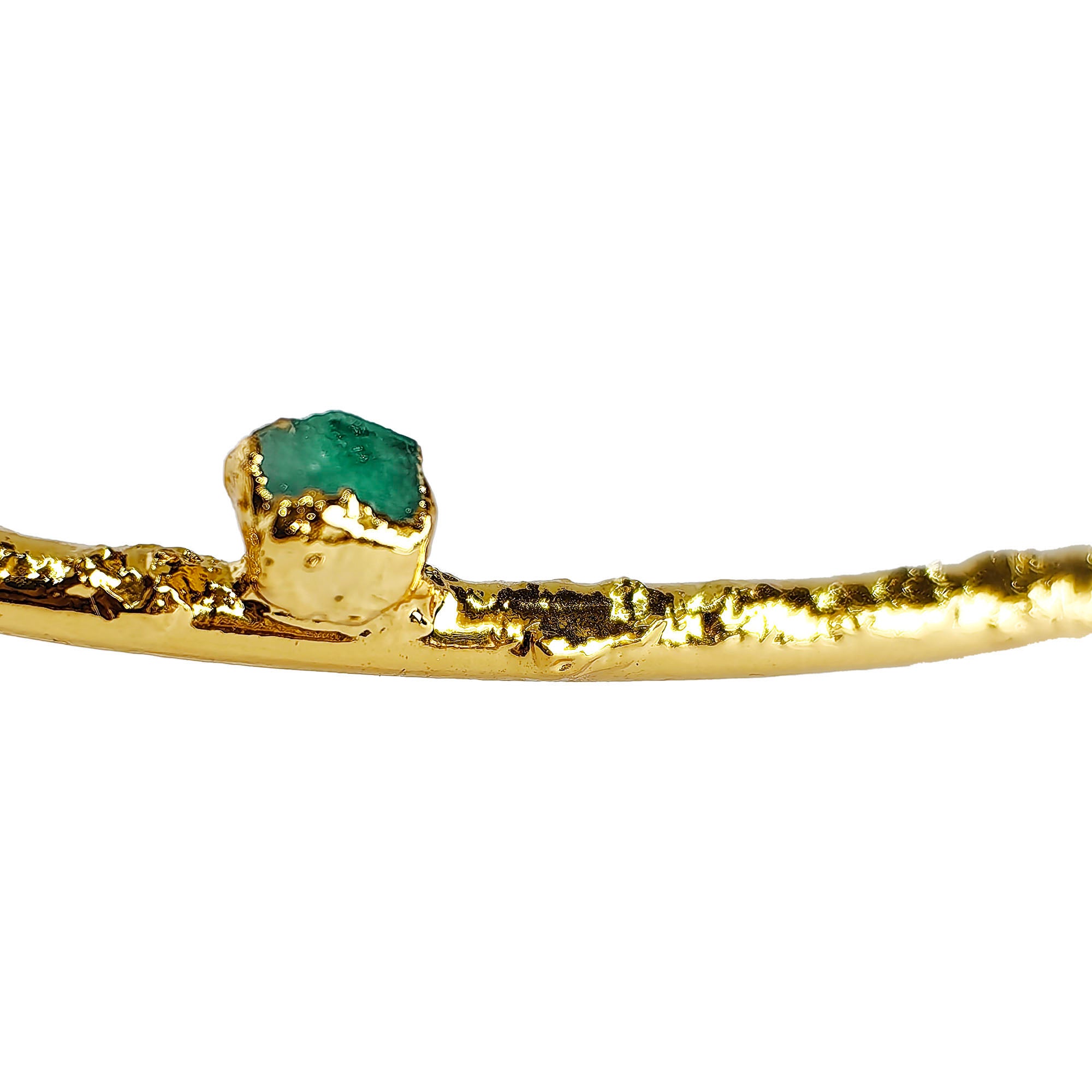 Choker Esmeralda en Bruto – Trumali